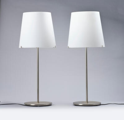 Zwei Tischlampen Mod. 3247 TA, Entwurf Archivio Storico FontanaArte, für Fontana Arte, - Design