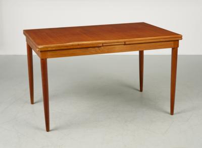 A teak extension table / dining table, for J. L. Møllers Møbelfabrik, - Design