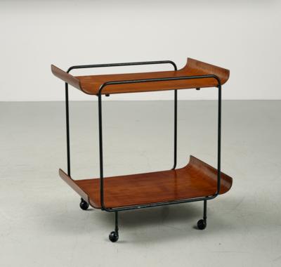 A serving trolley, designed by Franco Campo and Carlo Graffi - Design