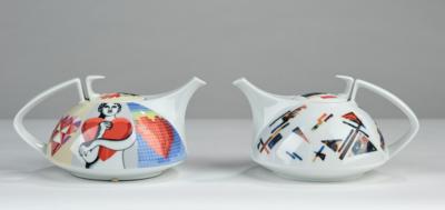 Zwei Teekannen 'Hearts' und 'Wasserkocher' aus der Serie Hommage à Gropius, - Design
