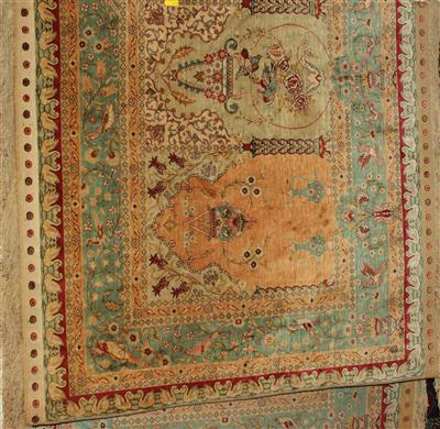 Hereke Saph Seide ca. 78 (85) x 186 cm, - Mobili e tappeti