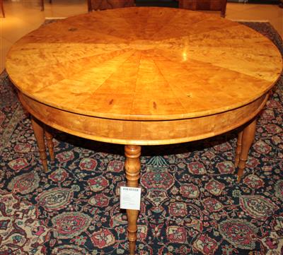 Runder Tisch, - Möbel, Teppiche und Dekorative Kunst