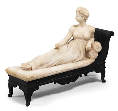 Skulptur Madame de Recamiere, - Nábytek, koberce