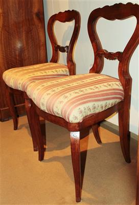 Paar Sessel um 1850/60, - Furniture, carpets