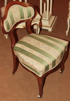 Sessel um 1860/70, - Furniture, carpets