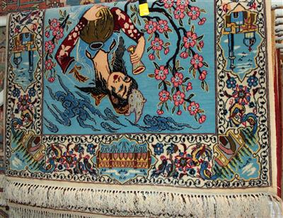 Isfahan ca. 117 x 78 cm, - Mobili e tappeti