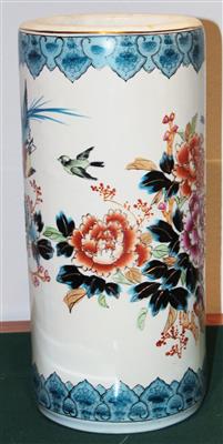 Zylindrische Vase, - Furniture, carpets