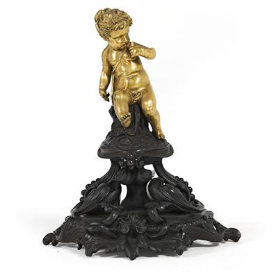 Bronzeskulptur "Die junge Bacchantin", - Möbel, Design und Teppiche