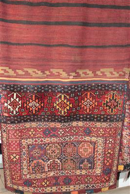Lori Bachtiar Khordjin ca. 294x 92 cm, - Furniture, carpets