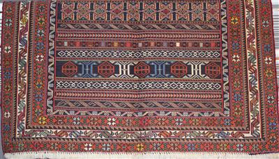 Afschar Sumakh ca. 100 x 100 cm, - Furniture, carpets