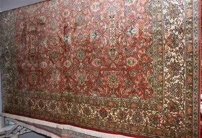 Kaschmir Seide ca. 246 x 203 cm, - Furniture, carpets