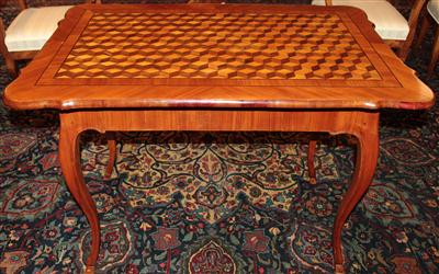 Rechteckiger Tisch, - Möbel, Teppiche und dekorative Kunst