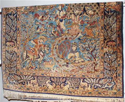 Isfahan ca. 166 x 105 cm, - Möbel, Teppiche und dekorative Kunst