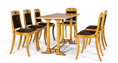 Biedermeier-Sitzensemble, - Sommerauktion - Möbel, Teppiche und Design