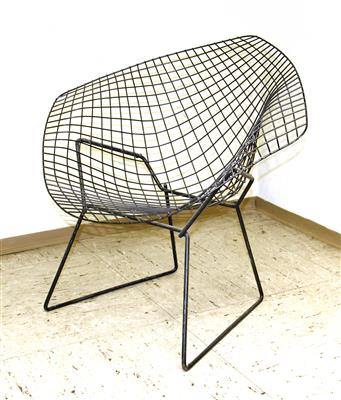 Lounge Sessel Diamond Chair Mod. 421, - Nábytek