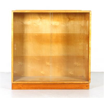 Halb hoher Glasschrank / Unterteil des Bücherschranks Mod. 408, - Möbel und Design
