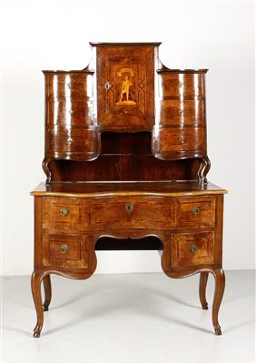 Schreibtisch im Barockstil, - Furniture and Decorative Art