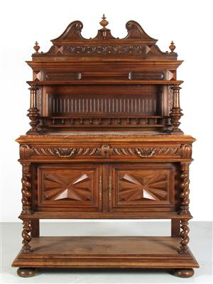 Historismus-Anrichte, - Furniture and Decorative Art