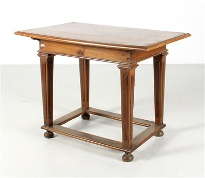 Rechteckiger josefinischer Tisch, - Mobili e arti decorative