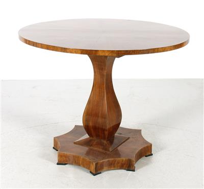 Tisch im Biedermeier-Stil, - Nábytek