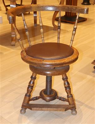 Historismus-Drehstuhl, - Summer auction Furniture