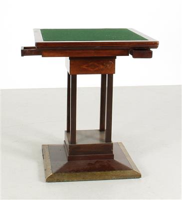 Jugendstil-Spieltisch, - Letní aukce Nábytek