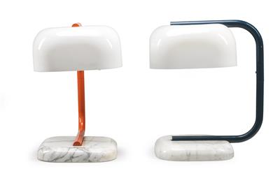 Zwei Tischlampen, Ausführung Stilux, - Möbel