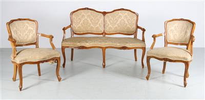 Zierliche Sitzgruppe in historisierender Art, - Furniture
