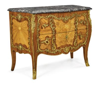 Kommode im Louis XV-Stil, - Möbel