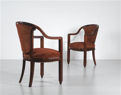 Zwei Sessel, Paul Follot - Design