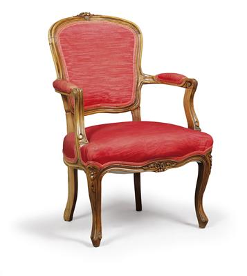 Small armchair, - Di provenienza aristocratica