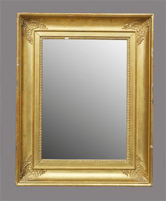 Small Biedermeier wall mirror, - Di provenienza aristocratica
