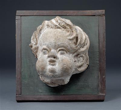 Head of a putto, - Property from Aristocratic Estates and Important Provenance
