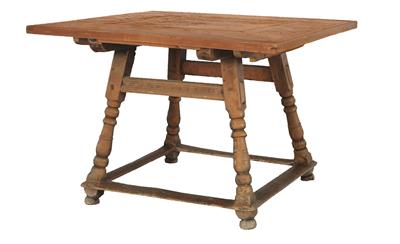 Peasant table, - Castle Schwallenbach - Collection Reinhold Hofstätter (1927- 2013)