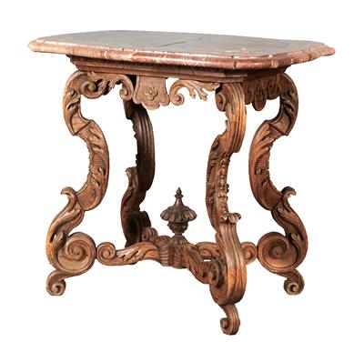 Baroque Table, - Castle Schwallenbach - Collection Reinhold Hofstätter (1927- 2013)