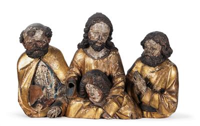 Christ with three Disciples, - Castle Schwallenbach - Collection Reinhold Hofstätter (1927- 2013)