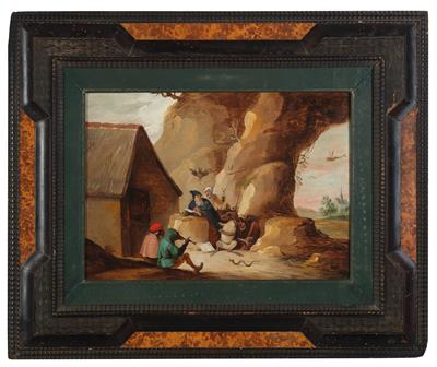 David Teniers II, follower - Castle Schwallenbach - Collection Reinhold Hofstätter (1927- 2013)