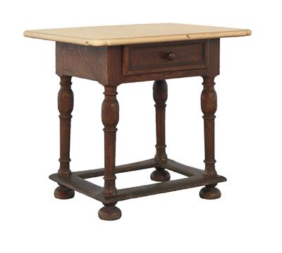 Early baroque table, - Castle Schwallenbach - Collection Reinhold Hofstätter (1927- 2013)