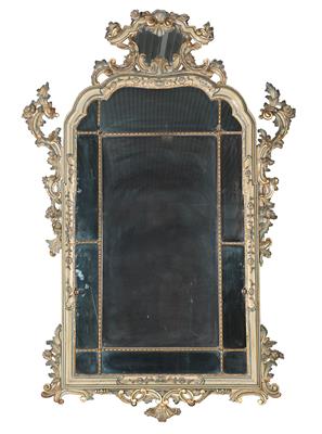 Large baroque wall mirror, - Castle Schwallenbach - Collection Reinhold Hofstätter (1927- 2013)