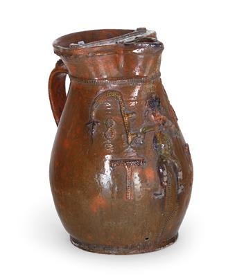 Large tankard, dated 1839 - Castle Schwallenbach - Collection Reinhold Hofstätter (1927- 2013)