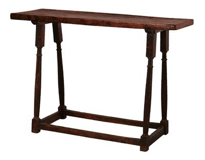 Small late Renaissance Table, - Castello Schwallenbach - Collezione Reinhold Hofstätter (1927- 2013)