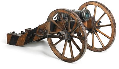Model cannon, - Castle Schwallenbach - Collection Reinhold Hofstätter (1927- 2013)