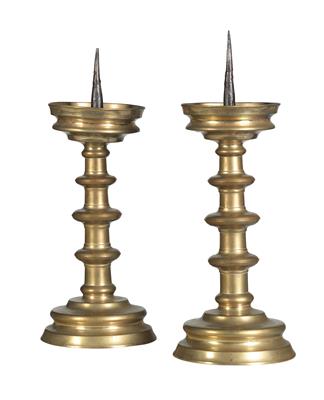 Pair of disc lamps, - Castle Schwallenbach - Collection Reinhold Hofstätter (1927- 2013)
