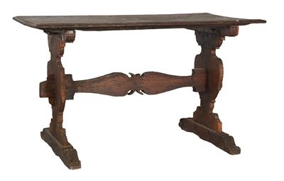 Provincial Renaissance table, - Castle Schwallenbach - Collection Reinhold Hofstätter (1927- 2013)