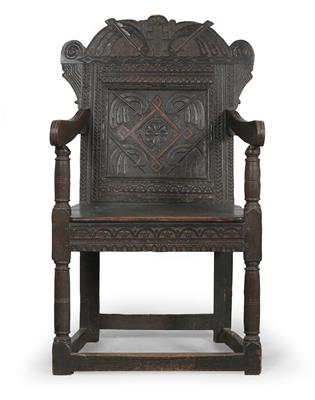 Late Renaissance Armchair, - Castle Schwallenbach - Collection Reinhold Hofstätter (1927- 2013)