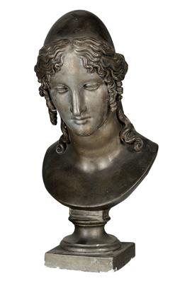 A bust of a lady, based on models from classical antiquity, - Selected by Hohenlohe