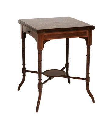 An English games table, - Selected by Hohenlohe