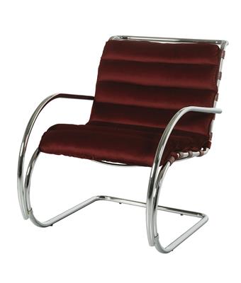 A lounge chair in Bauhaus style, - Selected by Hohenlohe