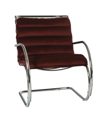 A lounge chair in Bauhaus style, - Selected by Hohenlohe