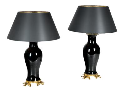 A pair of table lamps, - Selected by Hohenlohe